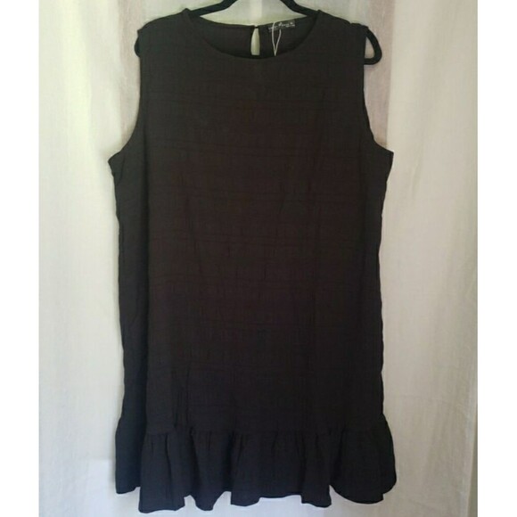 NWOT Emery Rose Black Sleeveless Dress Whimsy Goth Emo Relaxed Women’s Size XL - Picture 1 of 10